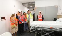 Obras del Hospital de Alcañiz