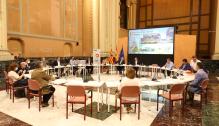 Javier Lambán inaugura el foro de debate sobre la vivienda