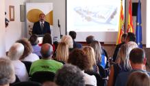 El Presidente de Aragón presenta la ampliación del Centro de Salud de Barbastro