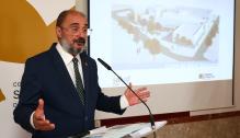 El Presidente de Aragón presenta la ampliación del Centro de Salud de Barbastro