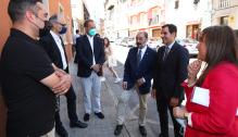 El Presidente de Aragón presenta la ampliación del Centro de Salud de Barbastro