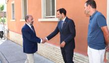 El Presidente de Aragón presenta la ampliación del Centro de Salud de Barbastro