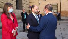 El Presidente de Aragón presenta la ampliación del Centro de Salud de Barbastro
