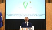 Firma del protocolo de colaboración para impulsar proyectos en materia de energía en Aragón