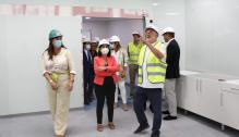 La consejera de Sanidad y la ministra Darias visitan el Hospital San Jorge de Huesca