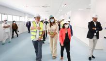 La consejera de Sanidad y la ministra Darias visitan el Hospital San Jorge de Huesca