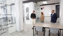 Visita a la finalización de las obras de la residencia de estudiantes Baltasar Gracián del IAJ