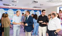 El presidente Javier Lambán visita el fin de obras de la residencia de estudiantes Baltasar Gracián del IAJ
