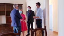 María Victoria Broto visita diferentes recursos de la Fundación Thomas de Sabba en Jaca