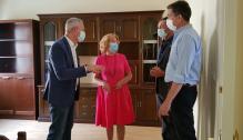 La consejera María Victoria Broto visita diferentes recursos de la Fundación Thomas de Sabba en Jaca