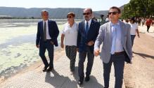 Lambán visita Mequinenza
