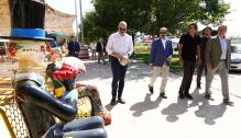 Lambán visita el recinto Expo, con motivo del Festival "Vive Latino"