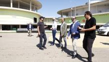 Lambán visita el recinto Expo, con motivo del Festival "Vive Latino"