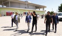 Lambán visita el recinto Expo, con motivo del Festival "Vive Latino"