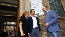 Lambán visita la Fundación "La Caridad"