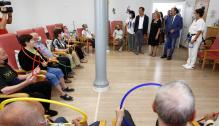 Lambán visita la Fundación "La Caridad"