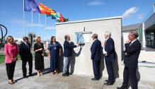 Lambán inaugura el complejo industrial de economía circular de Sphere España en Pedrola