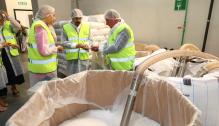 Lambán inaugura el complejo industrial de economía circular de Sphere España en Pedrola