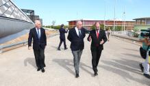 Entrega de fin de obra del Pabellón Puente