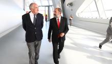 Entrega de fin de obra del Pabellón Puente