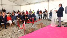 Colocación primera piedra Plataforma Intermodal literaTIM