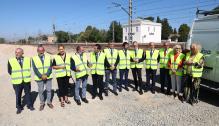 Colocación primera piedra Plataforma Intermodal literaTIM