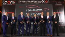 Lambán recoge el Premio Especial en la IV Edición de la Noche del Clúster de Automoción de Aragón