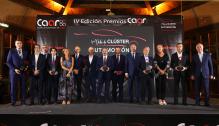 Lambán recoge el Premio Especial en la IV Edición de la Noche del Clúster de Automoción de Aragón