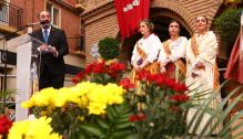 Lambán asiste a la fiesta de la vendimia de Cariñena