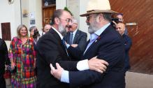 Lambán asiste a la fiesta de la vendimia de Cariñena