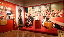 Inauguración de la Exposición 40 años de Estatuto de Autonomía de Aragón