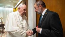 Lambán invita al Papa a visitar Zaragoza, reivindica los nexos del Reino de Aragón con la autoridad pontificia y solicita la rehabilitación del Papa Luna