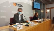 Rueda de prensa de Francis Falo y Carmen Sánchez sobre el juego en Aragón