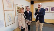 Inauguración de la exposición Pioneras ilustradas