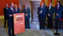 Inauguración de la exposición "Aratis, anatomía de un expolio"