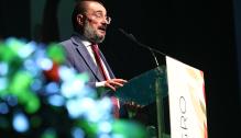 El  Presidente de Aragón, Javier Lambán, clausura el "I Encuentro Internacional Renowagro