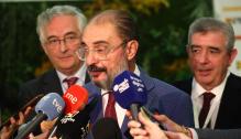 El  Presidente de Aragón, Javier Lambán, clausura el "I Encuentro Internacional Renowagro
