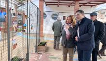 Mayte Pérez visita la Feria de Aguaviva