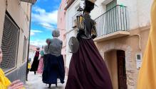 Mayte Pérez visita la Feria de Aguaviva