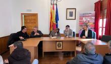 Mayte Pérez visita la Feria de Aguaviva