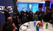 Sánchez y Lambán participan en la jornada AWS, La innovación en la nube como oportunidad para España