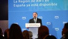 Sánchez y Lambán participan en la jornada AWS, La innovación en la nube como oportunidad para España