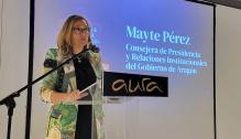 La consejera de Presidencia ha participado en la I Noche de la Energía de Aragón