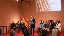 Lambán clausura el homenaje a los ponentes del Estatuto de Autonomía en su 40 aniversario