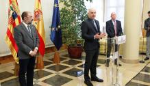 Lambán mantiene un encuentro con la empresa Entity Internacional Aerospace Coating LTD