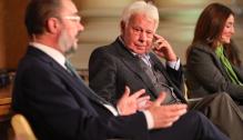 Felipe González y Javier Lambán inauguran el foro ‘El desafío de los grandes incendios forestales. Impactos en el territorio’