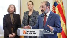 Lambán mantiene un encuentro con responsables de la empresa Scanmetals