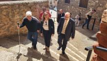 Mayte Pérez visita Monterde y Ródenas