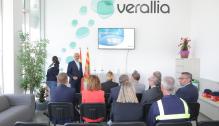 Lambán visita la empresa Verallia Spain