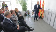 Lambán visita la empresa Verallia Spain